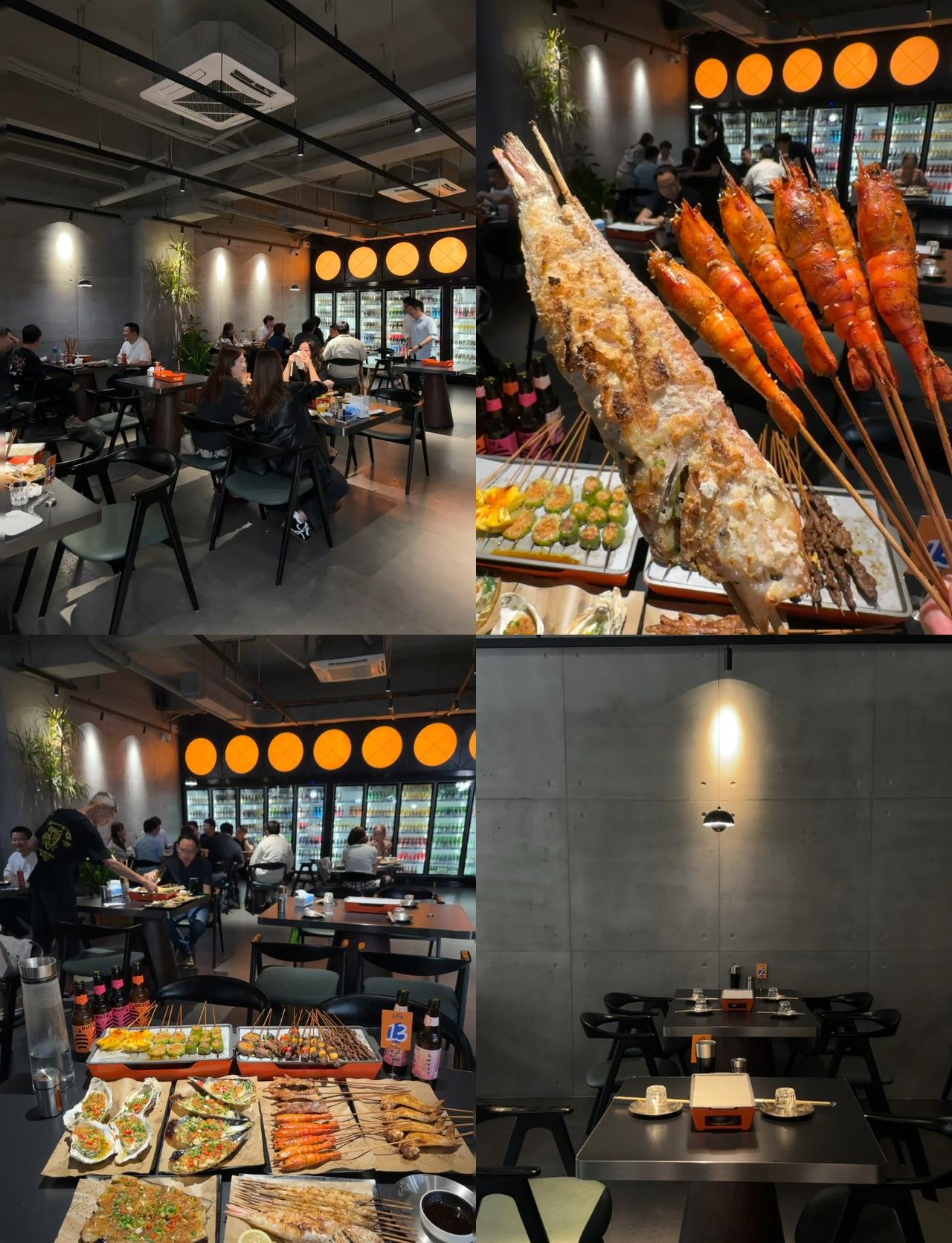 广州新店！！氛围感餐厅bistro（附点单
📍广州 叹山海·潮汕炭鲜bistr