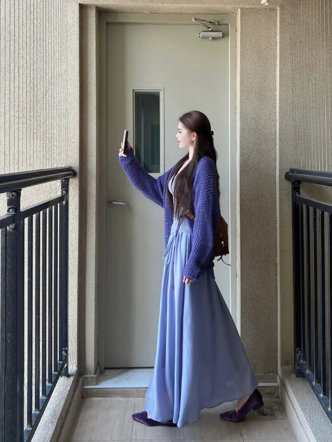 秋天穿的温柔也是很加分的