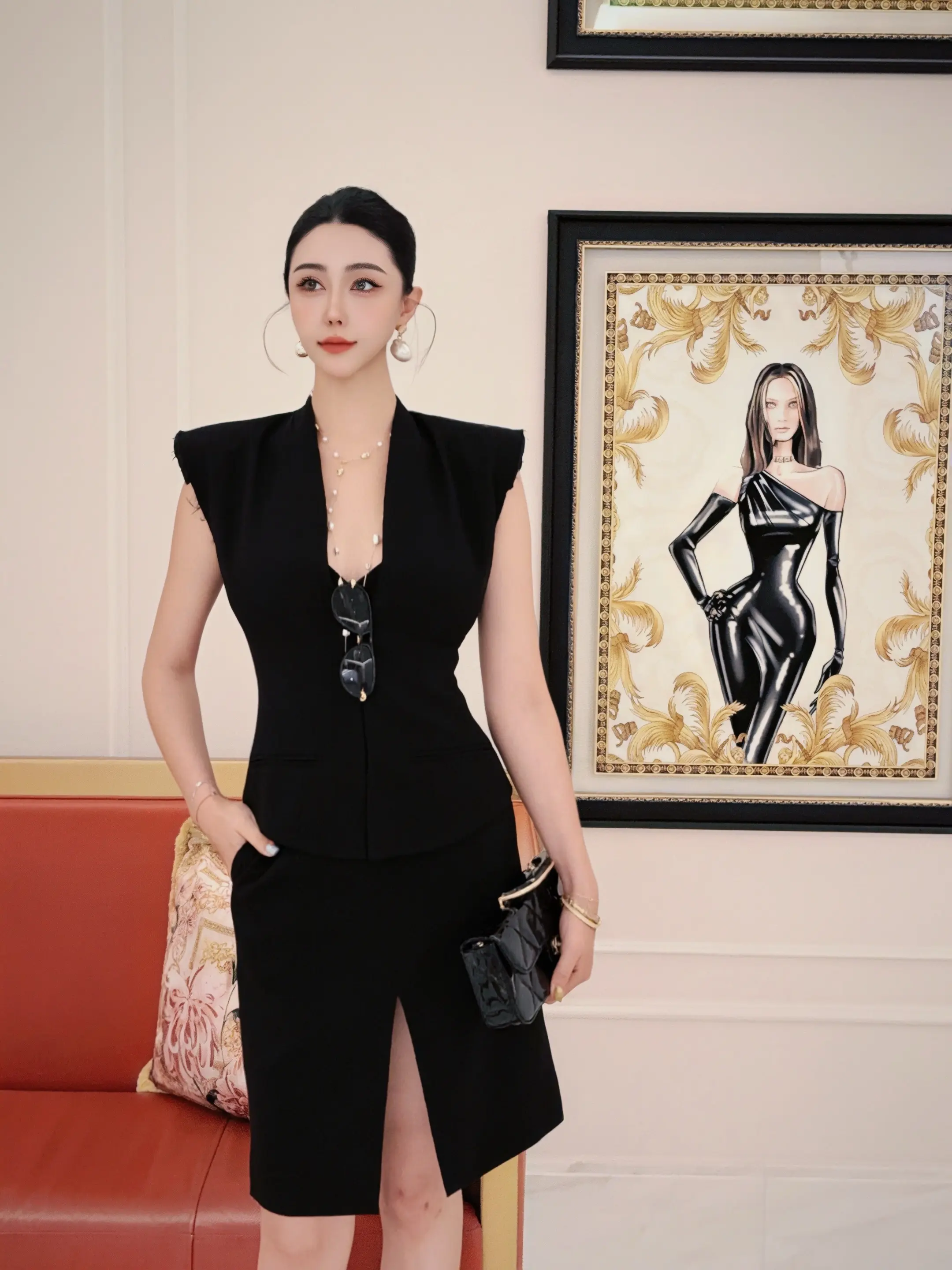 我回归了！气质女王走起！太喜欢了！