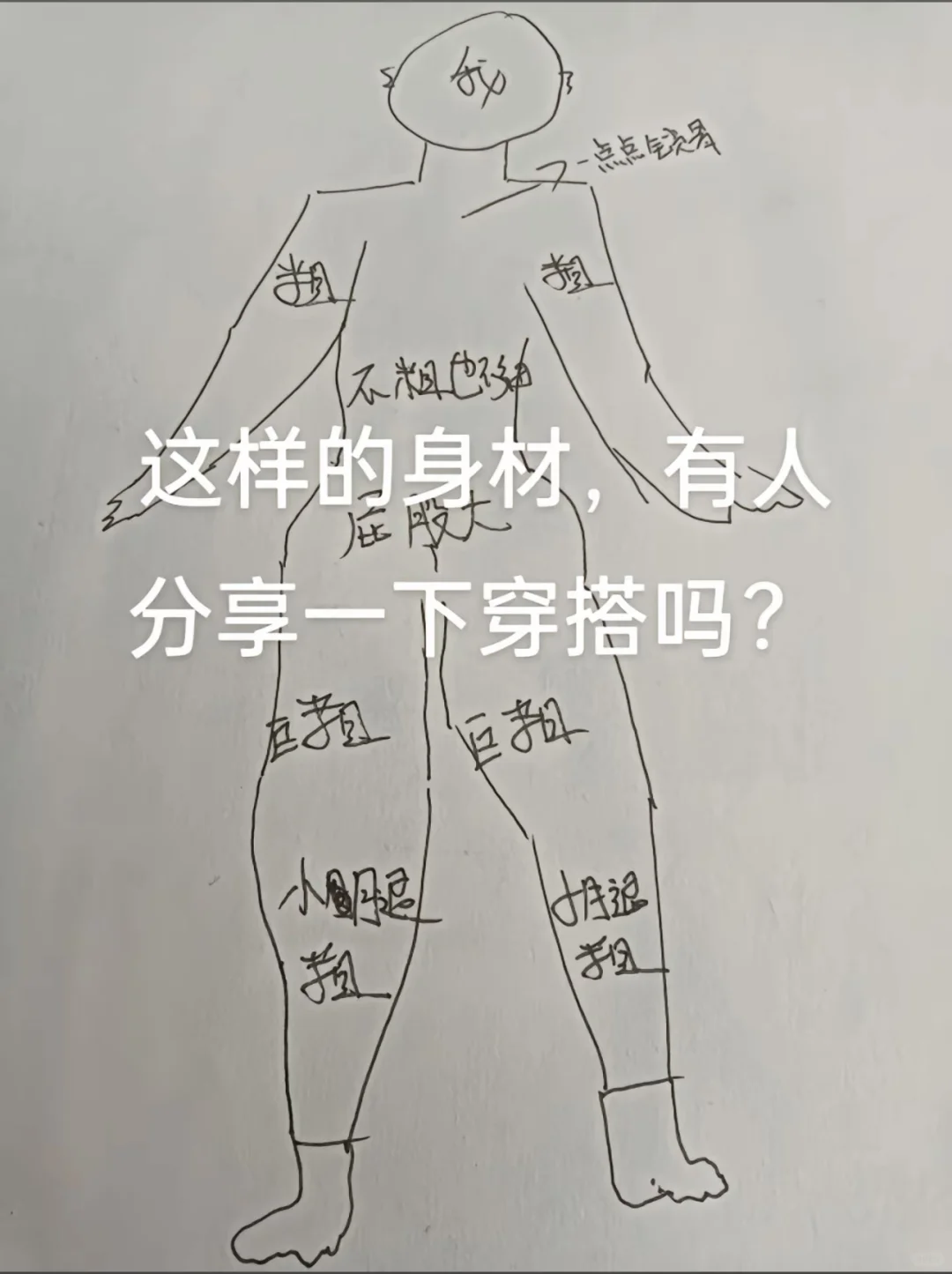 迷茫了～又梨型又苹果型到底怎么穿？求解❌