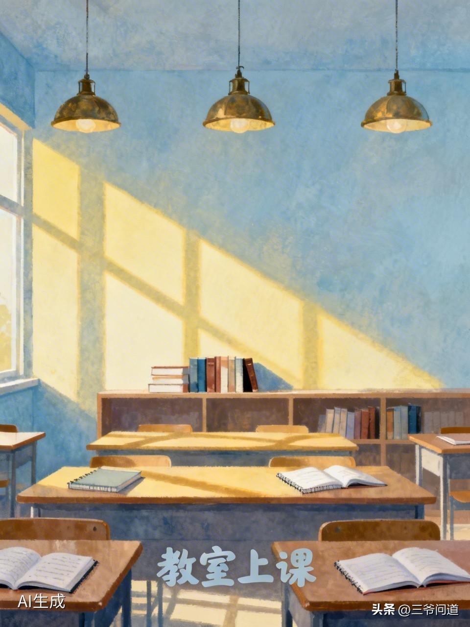 女儿最近调座位被调到最后一排角落的位置了，媳妇老是问女儿怎么回事，疑神疑鬼的，怀