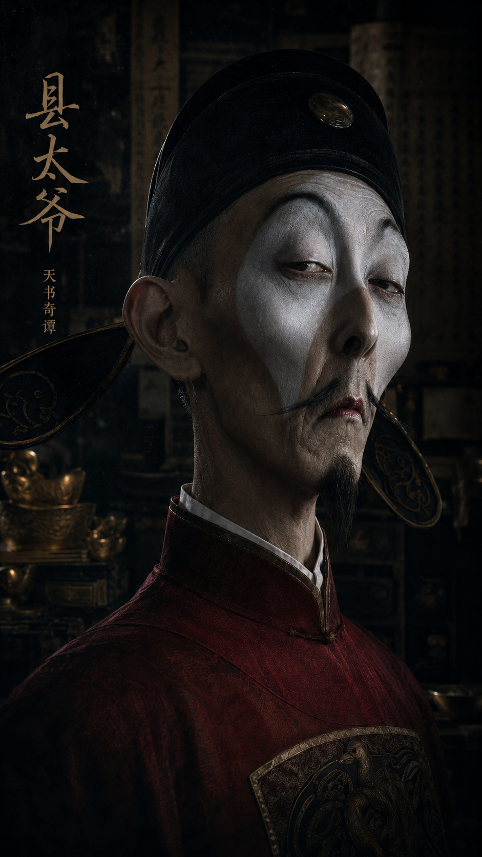 恐怖的“天书奇谭”壁纸，胆小误入！ 