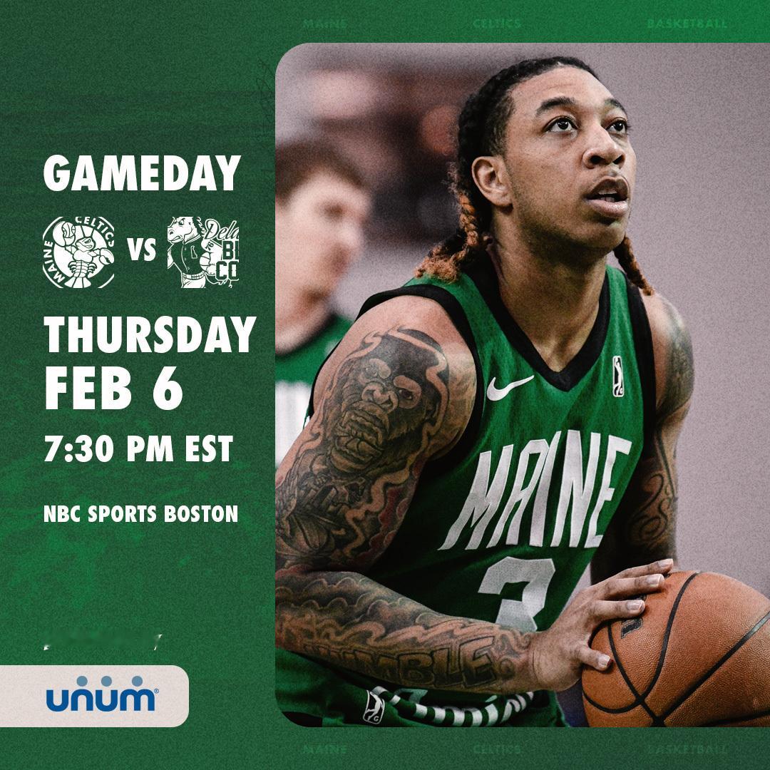 缅因州凯尔特人  GAME DAY ! LET‘S GO CELTICS ☘️ 