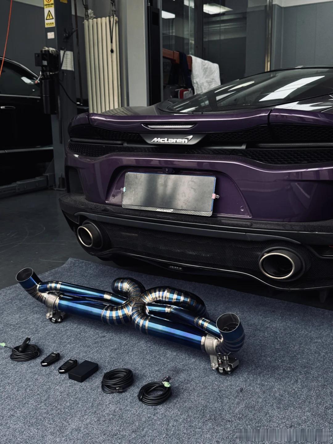 McLaren 迈凯伦GT升级CSK钛合金阀门排气 ​​​
