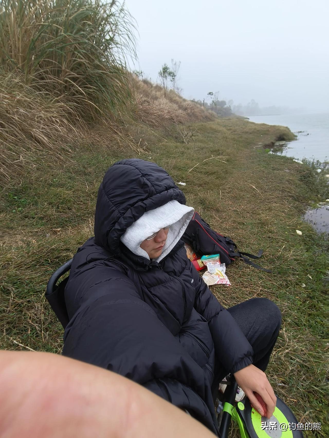 分享一张你喜欢去的水库钓鱼照片