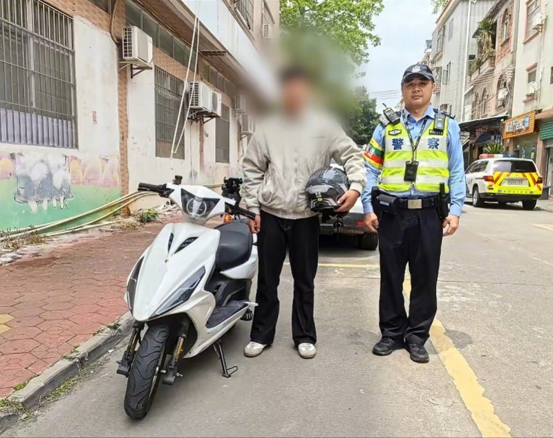 #广州男子骑电鸡上内环被罚1400#【广州男子骑电动自行车在内环路行驶，涉多项违