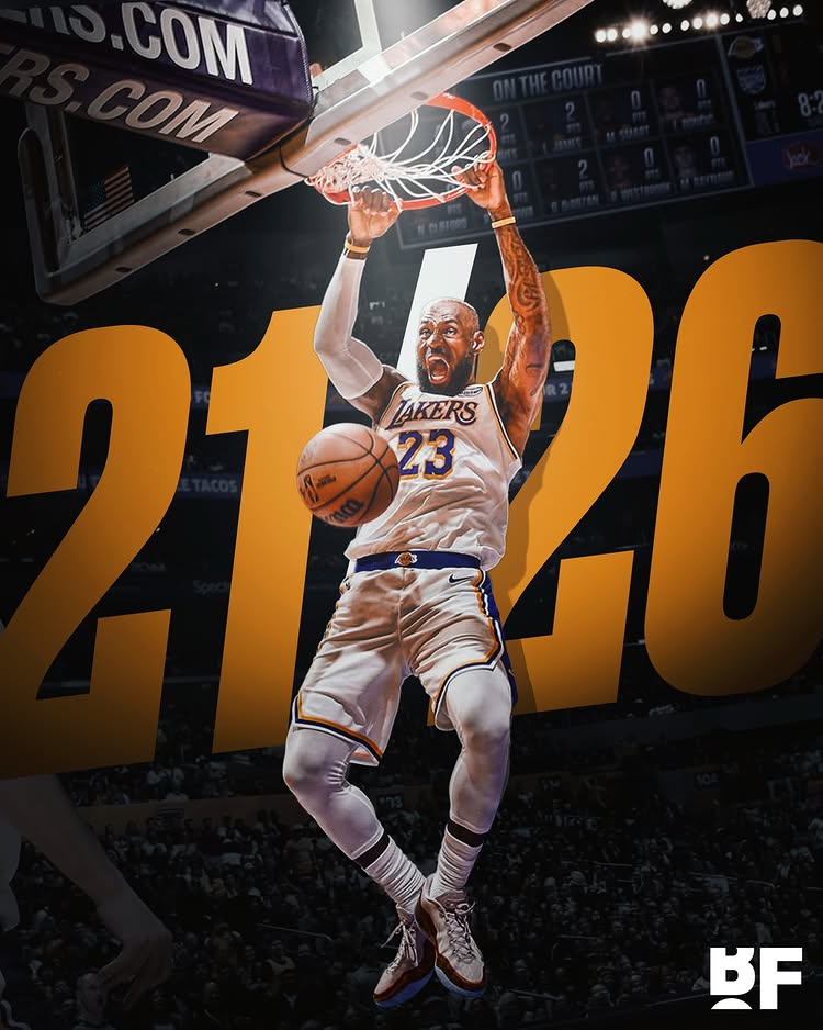 过去2场比赛，詹姆斯26中21。东契奇60分湖人 湖人