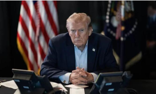 美国当地时间已经深夜11:46分，即我们北京时间9日上午的11:46，特朗普发了