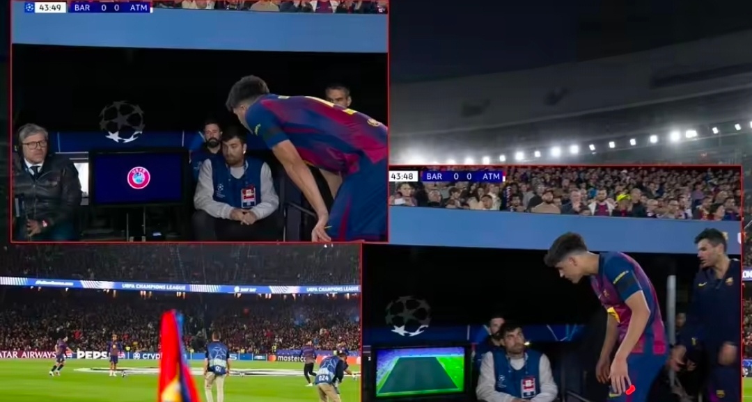 巴萨0比2马竞每体：库巴西想看自己得红牌的过程，结果电视突然没了信号北京时间今天