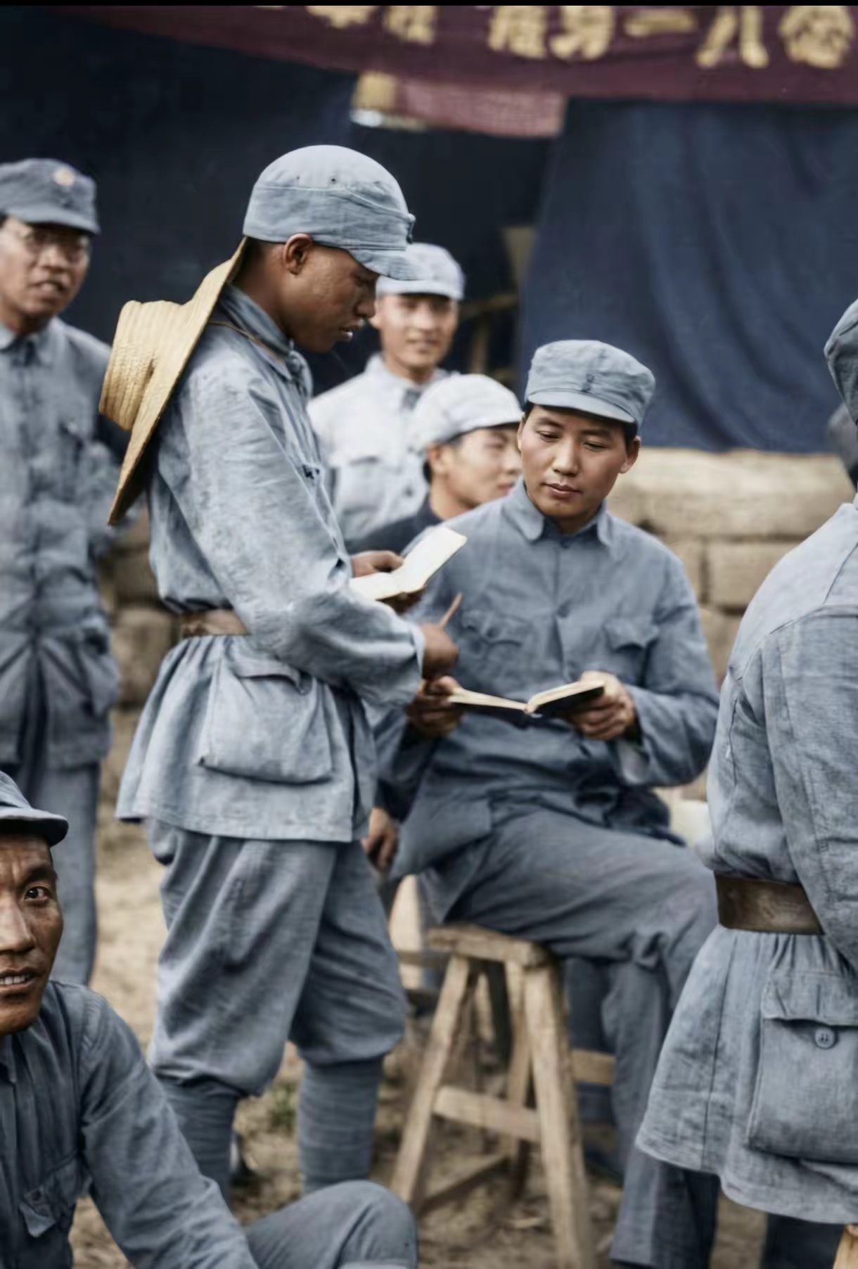 那年，在延安。 