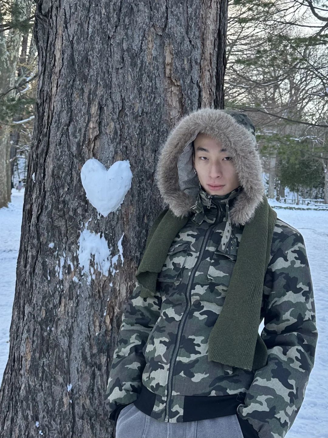 🌲来给爱心小树劈个叉