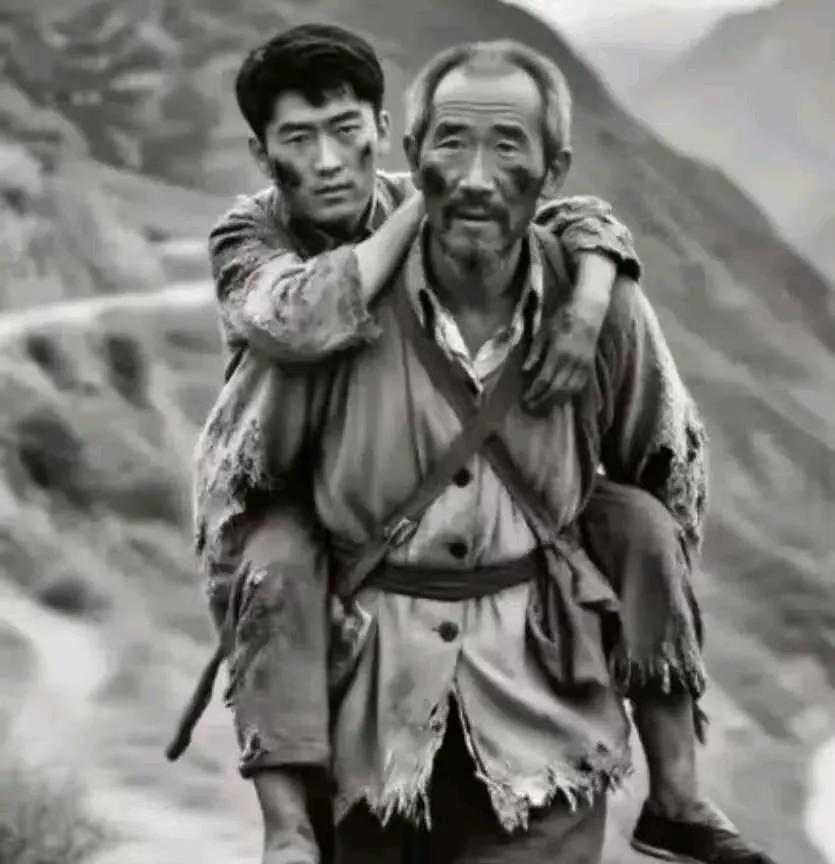 1937 年，马家军强迫十几个西路军伤员上了马车，准备摸黑去活埋。一警察趁其不备
