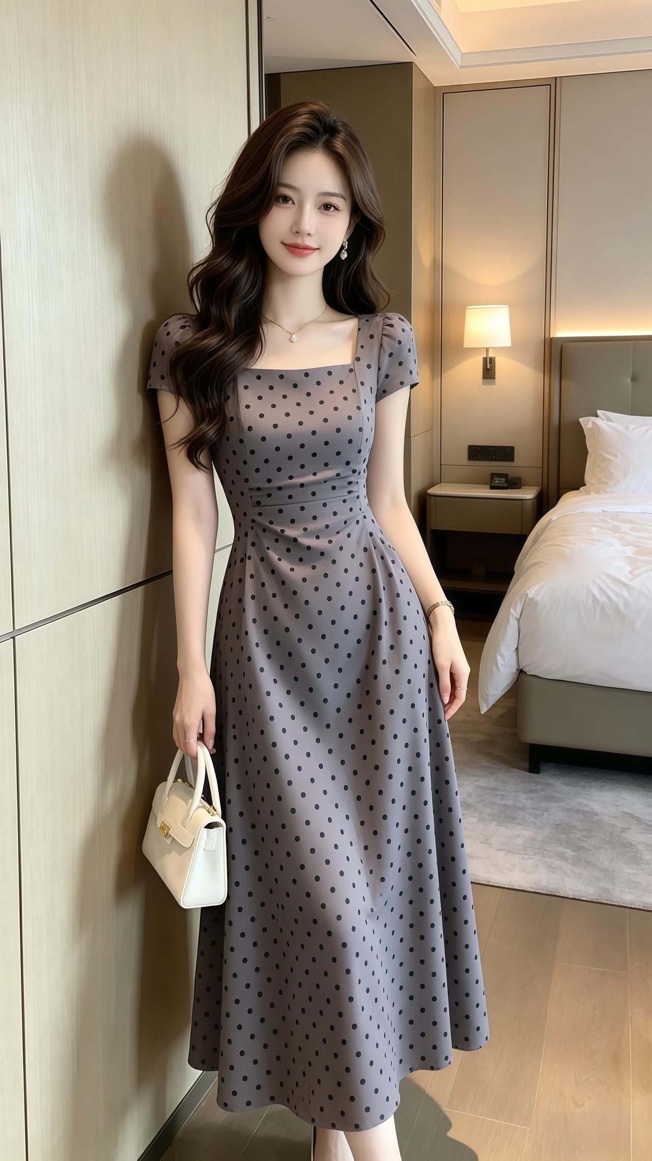 显瘦又高级的连衣裙 夏季穿搭穿搭气质穿搭今天穿什么