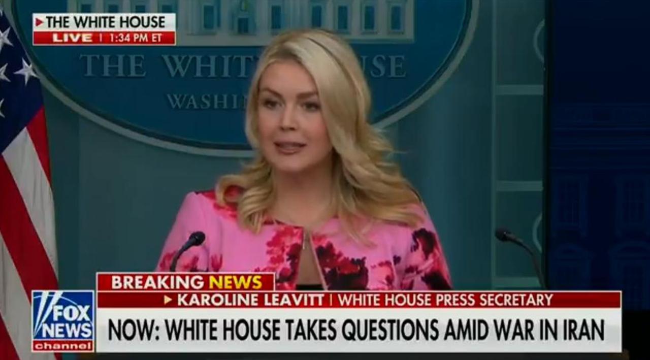 敏感时期踩雷!白宫发言人暗示特朗普在治精神病，传言她会被解雇！

近期，美国正处