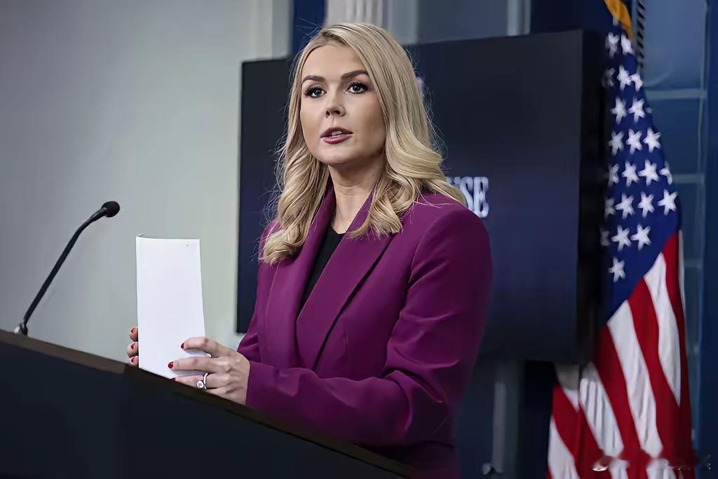 一个淑女想自毁形象的捷径只需要四个字。​​​​​白宫美女发言人卡罗林-莱维特自今