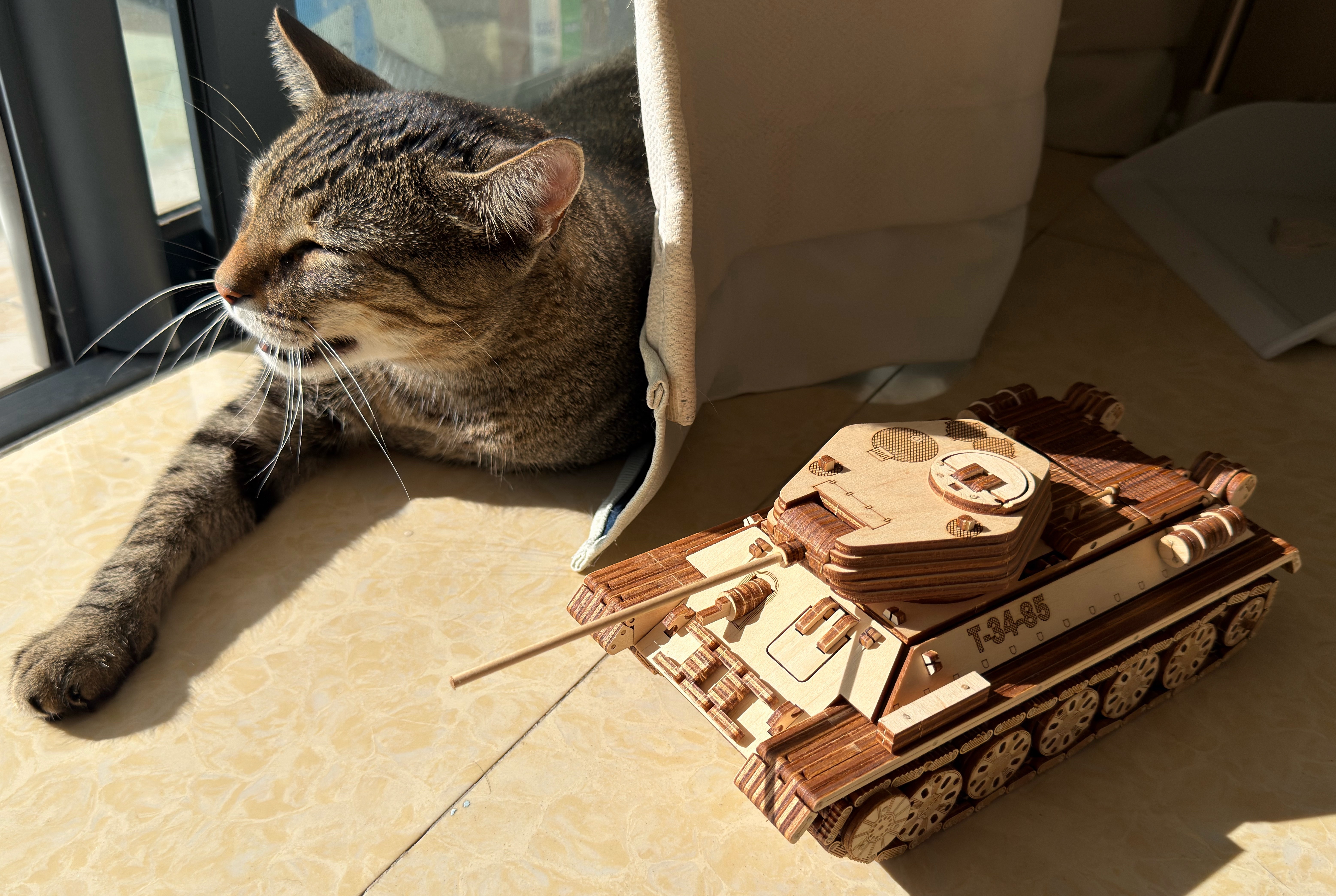 噢册那，辛辛苦苦给崽子减肥半年感觉要白费了打开监控一看臭小子自己撕开了一袋，美美