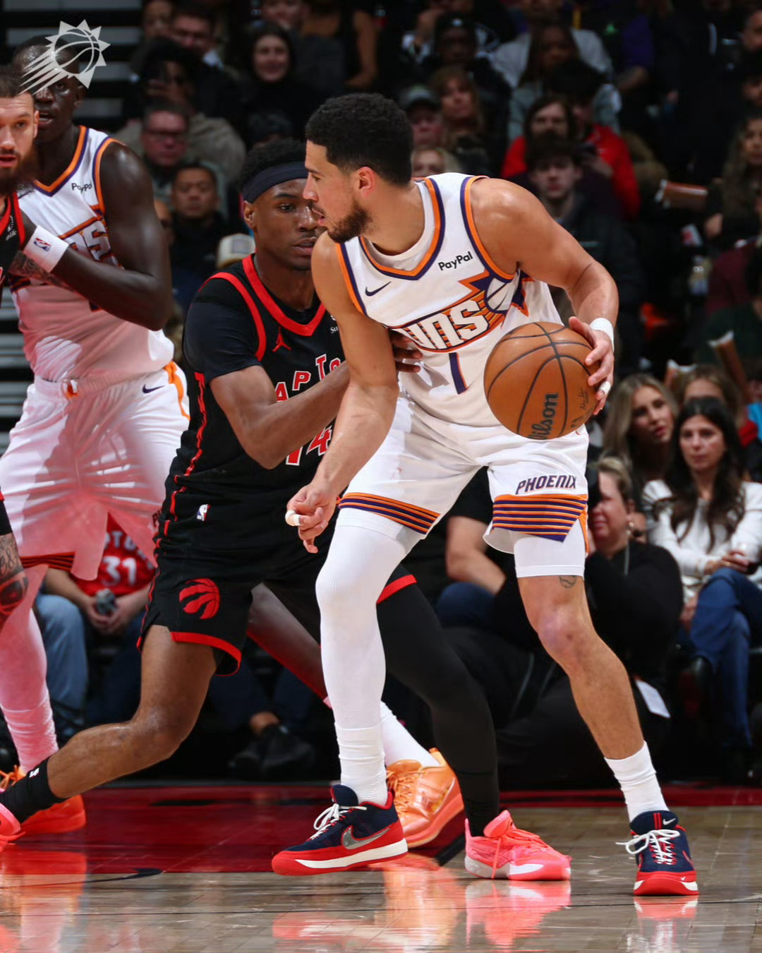 把布克换下去吧，这几分钟太耽搁事了太阳vs猛龙