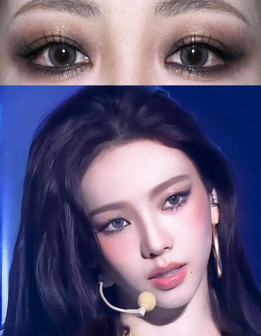 柳智敏蛇塑回归 就这个蛇系女王美！柳智敏蛇塑回归也太绝了吧！这款蛇系眼妆真的巨好