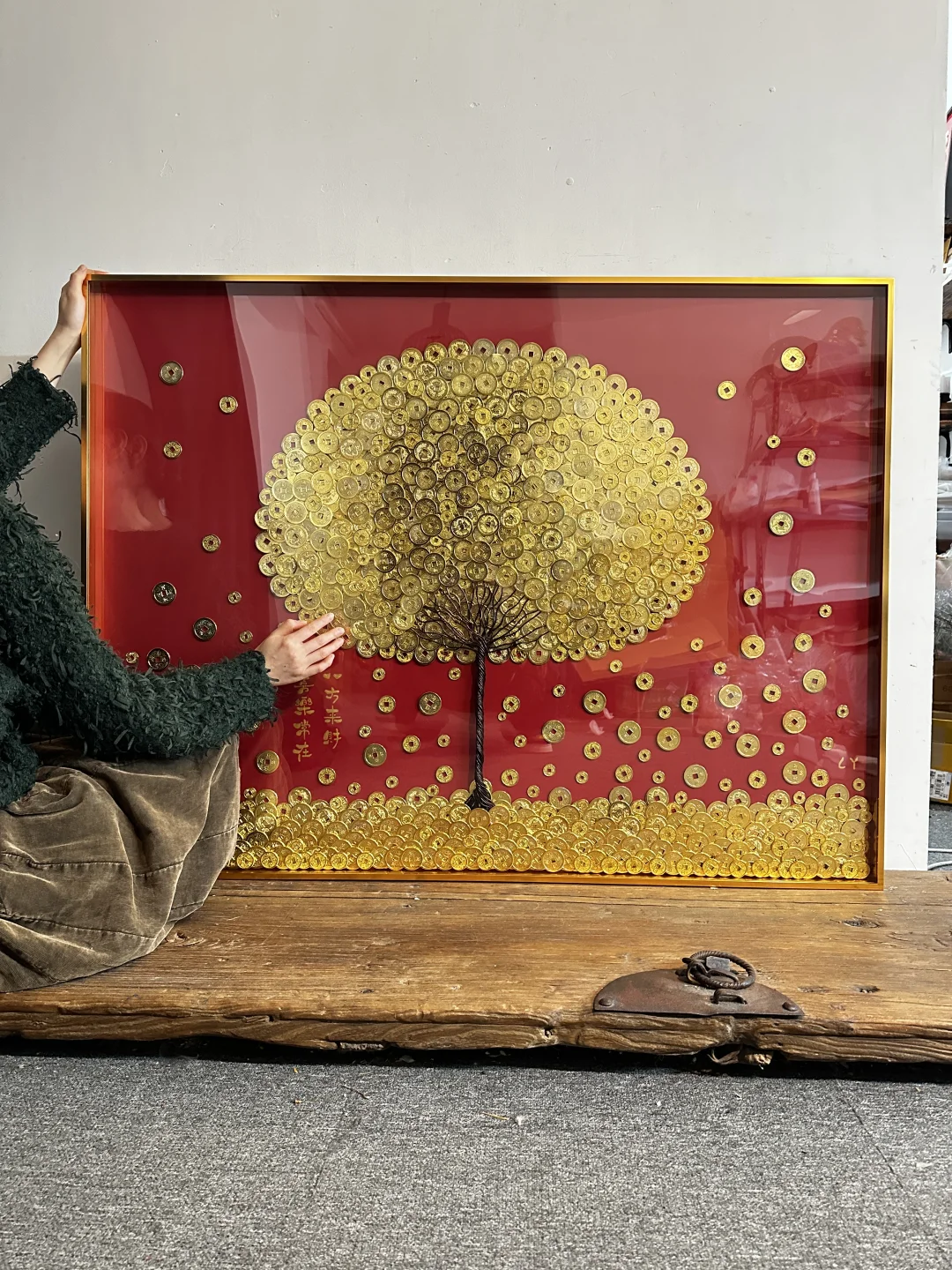 手作大号发财树💰💰💰送好朋友暖居礼物✨