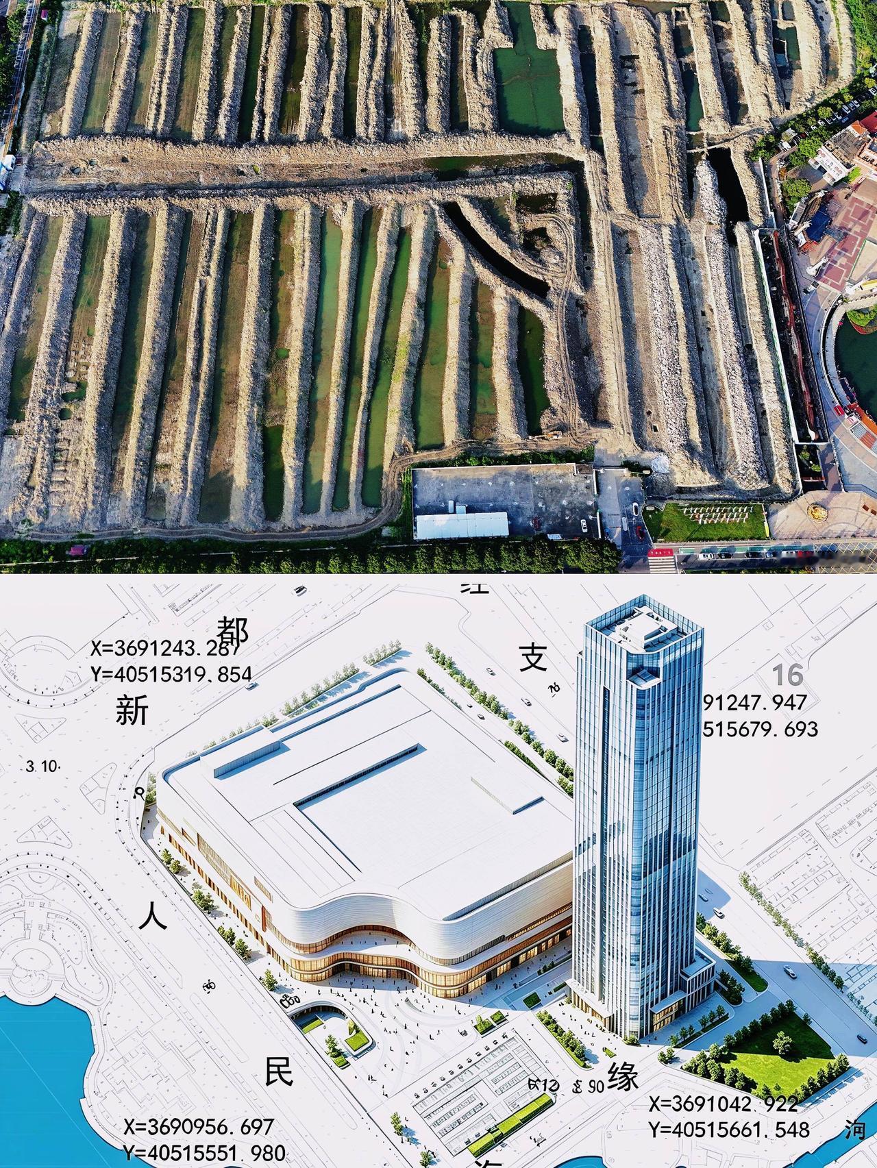盐城聚龙湖万象地块实拍与效果图 超大商业面积 定级M3+级万象汇  盐城城市中心