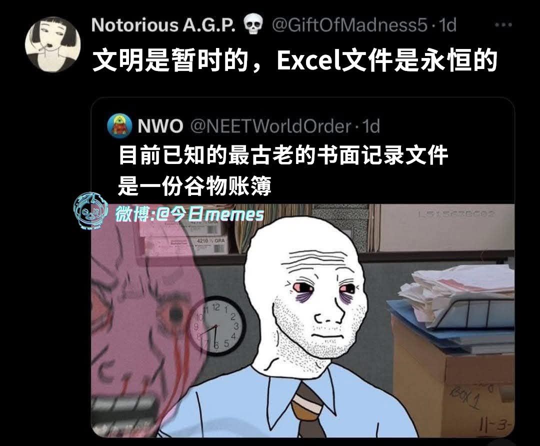 转档了（9gag）今日meme[超话] 今日memes ​​​