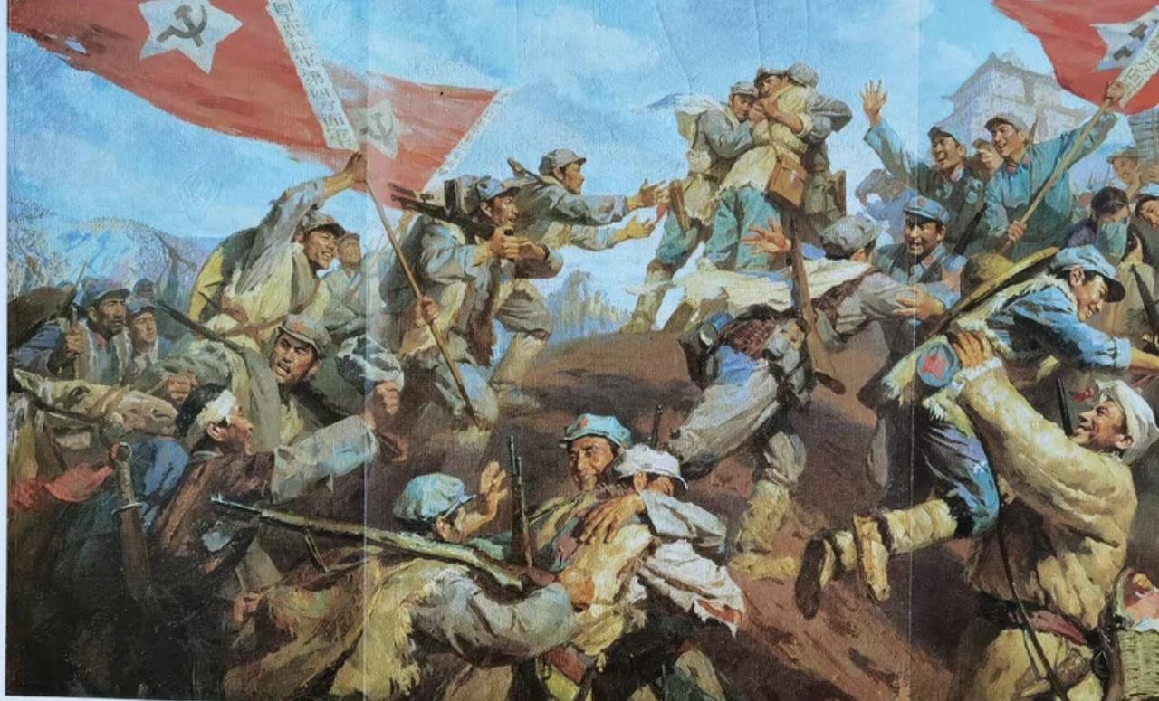 油画
三军大会师
