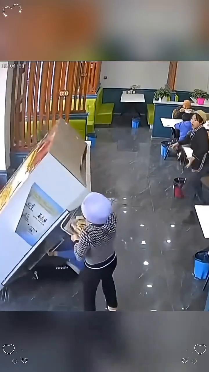 He heard a scream...and whathappened nex