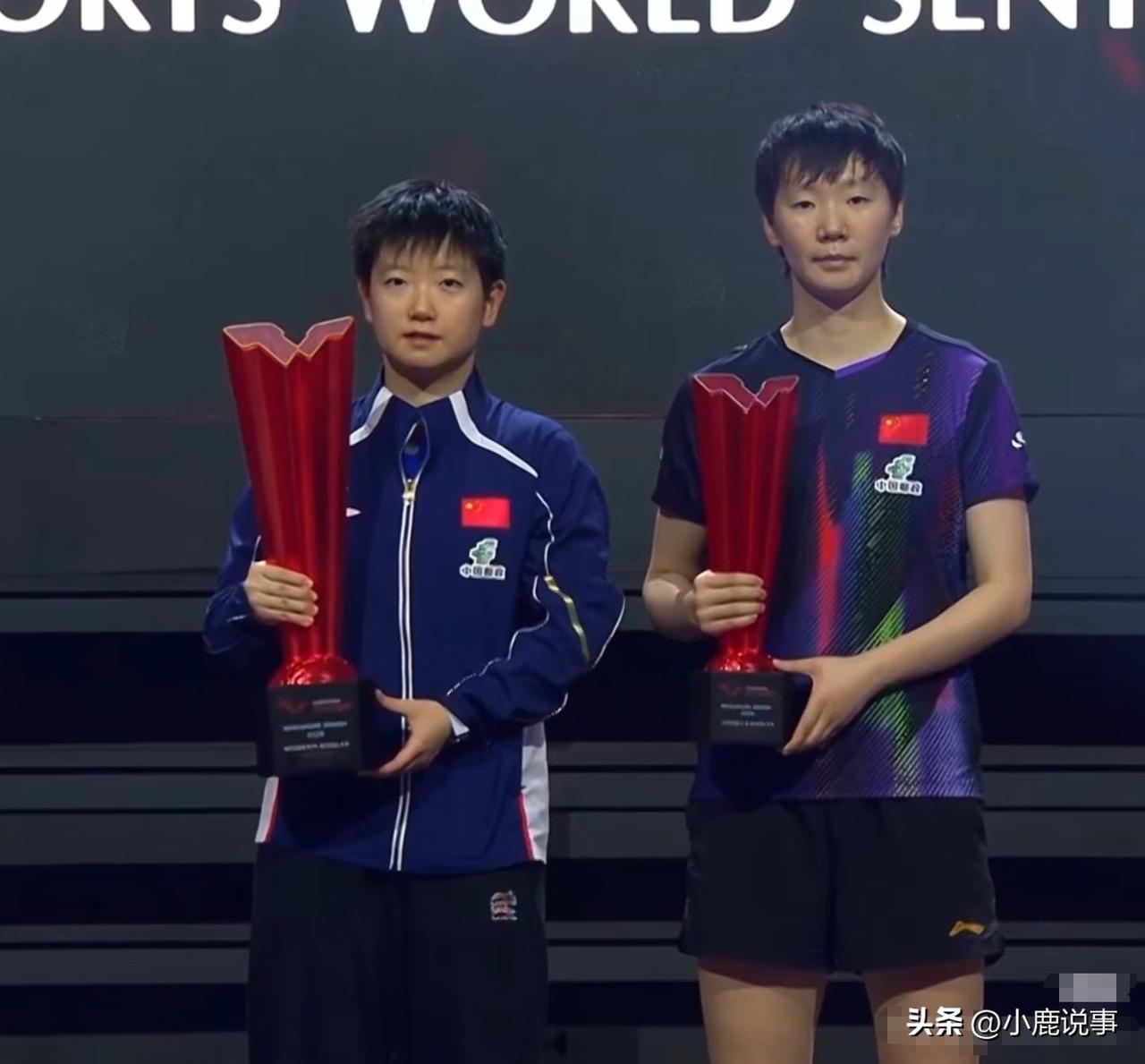 我问一个打球的朋友

孙颖莎这次拿五冠王是不是运气好

他说了一句话，我去查了资