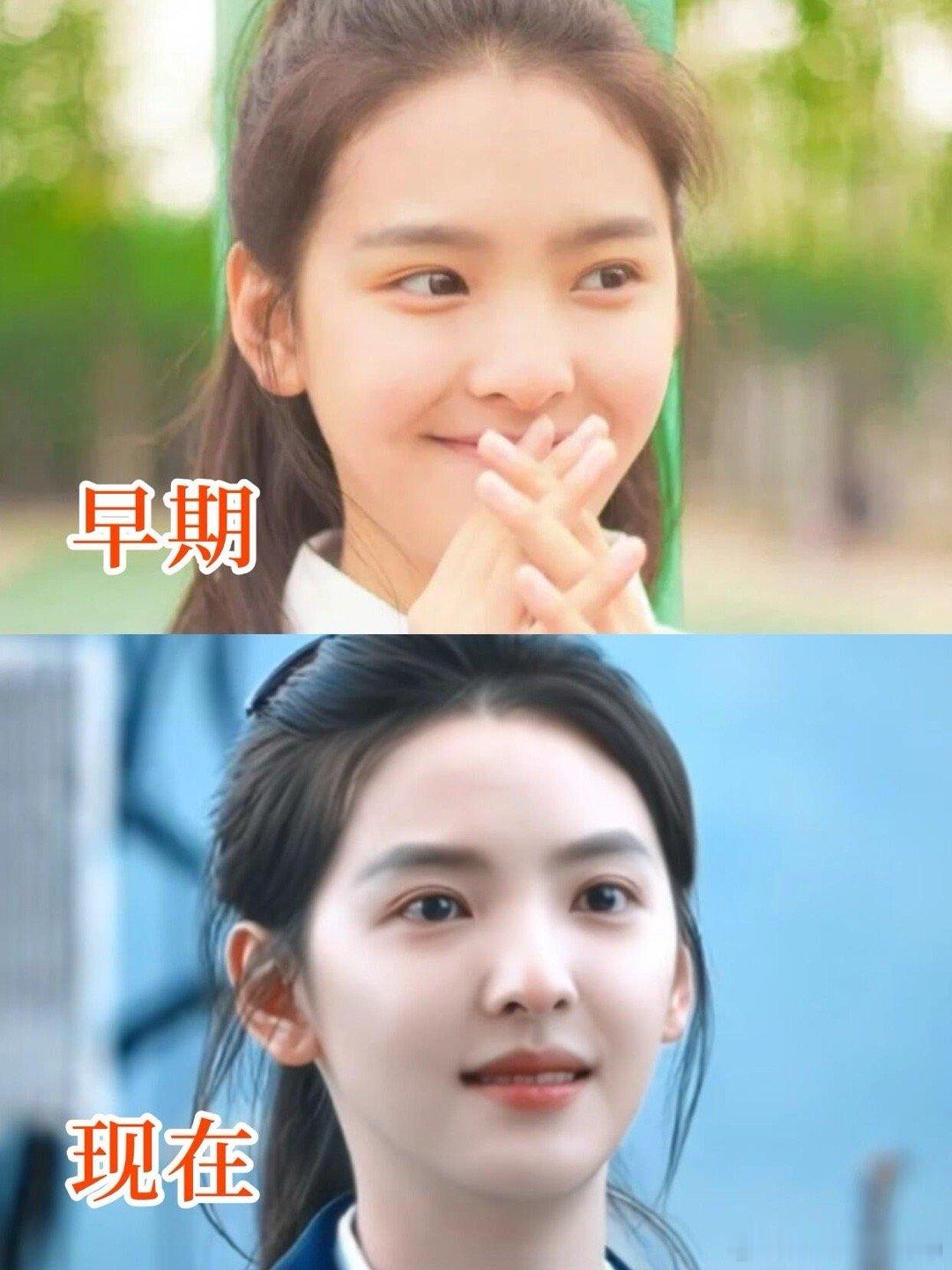 怪不得…难哄的女主会选她章若楠真的是一个很漂亮的女孩子早期灵动可爱活泼俏皮，现在