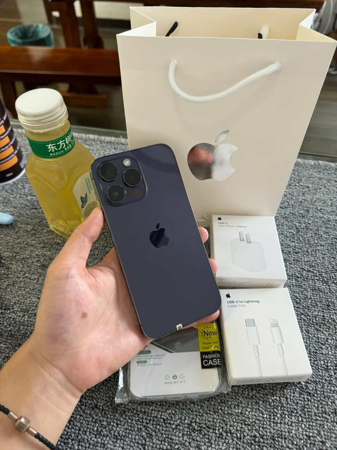 同城闪送📱苹果14ProMax暗夜紫128G国行原装