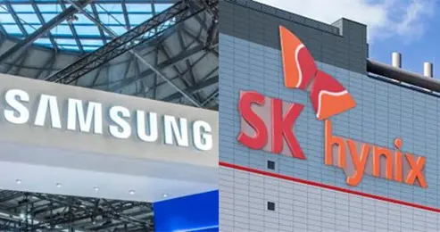 消息稱三星電子DRAM市場份額在三季度仍不及SK海力士 但差距有縮小