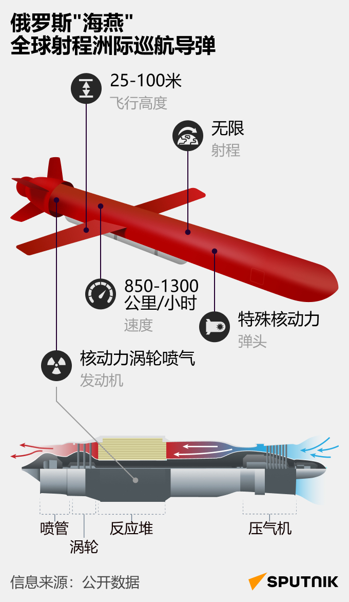 俄罗斯武装力量总参谋长瓦列里∙格拉西莫夫向普京总说汇报，最新型核动力巡航导弹“海
