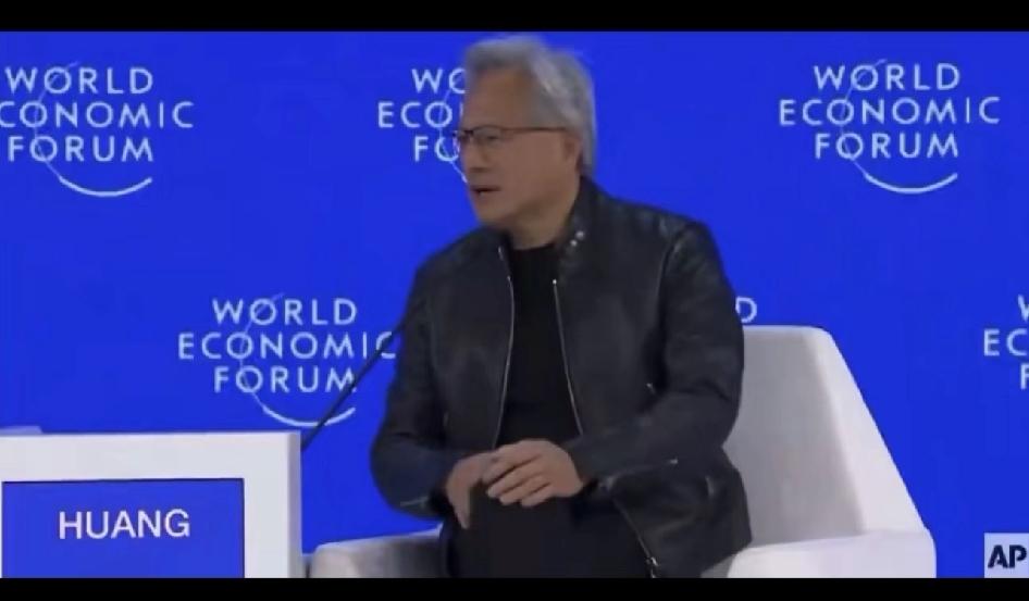 老黄在达沃斯上说自己买了世界上最贵的车🚗

英伟达CEO黄仁勋：“我唯一后悔的