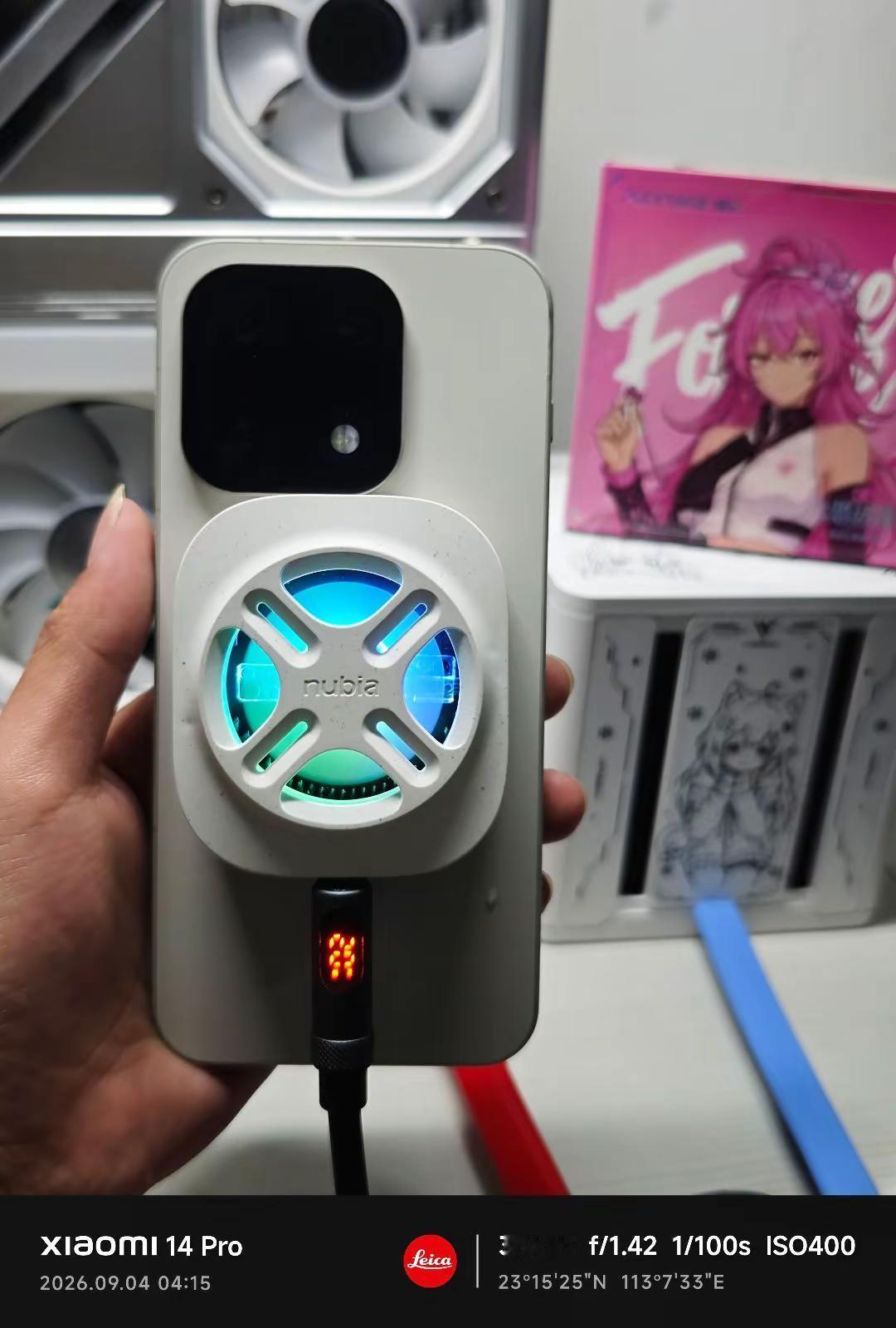 努比亚新品——努比亚冰淇淋散热器