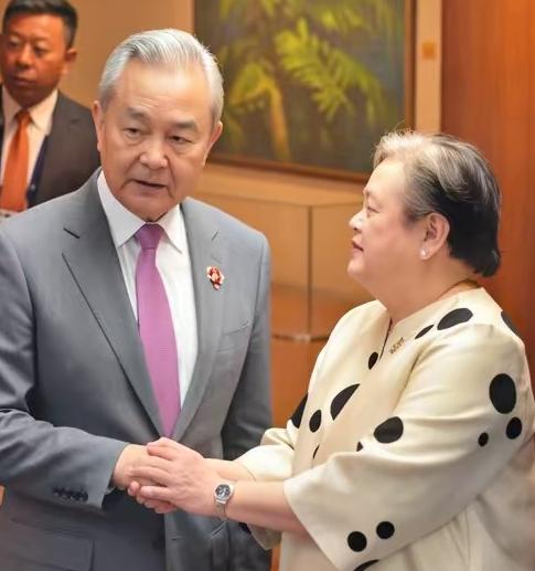 拉扎罗心知肚明，中国外长这次给的面子，不是给菲律宾的
 
双方外长7月22日在东