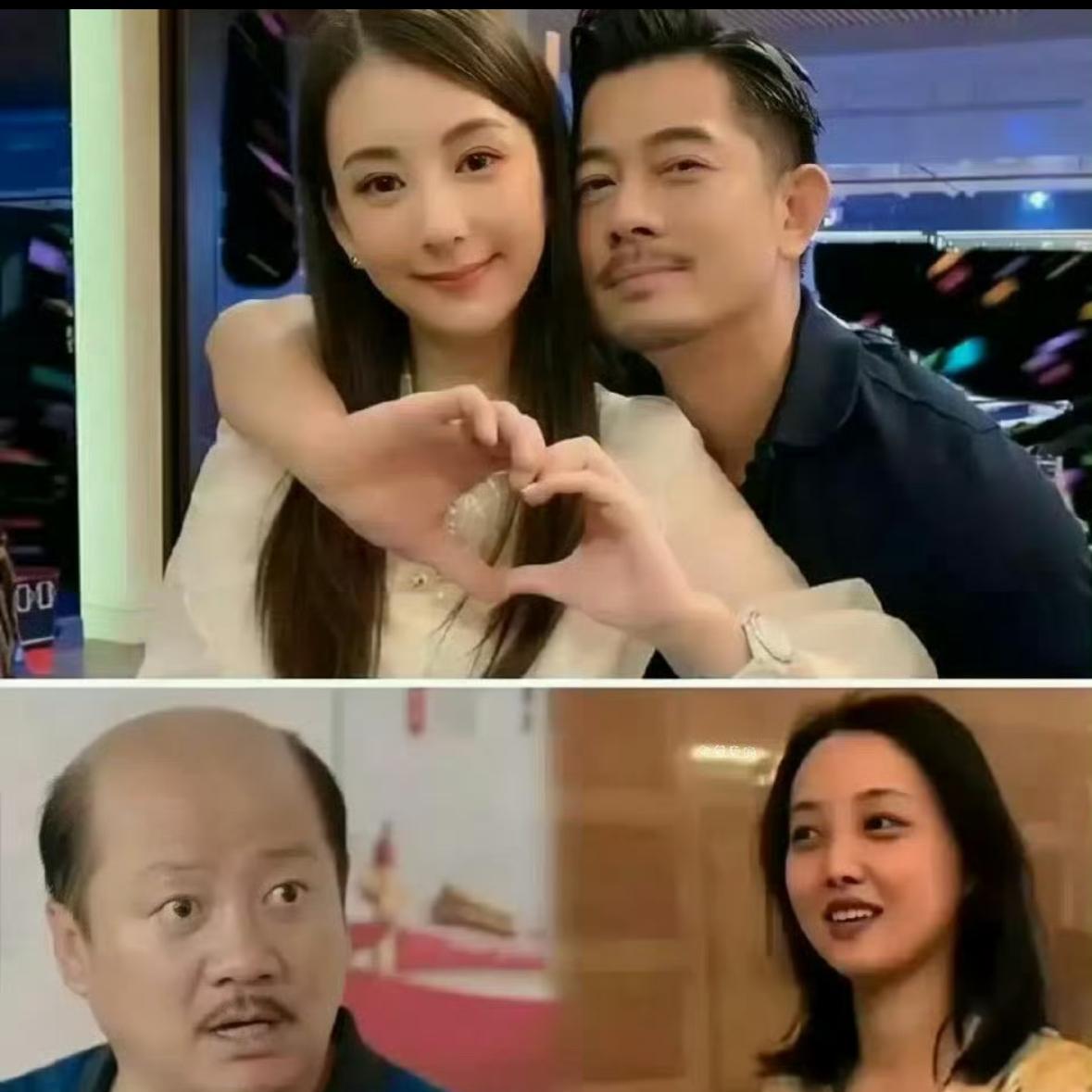 凭啥郭富城娶小22岁的方媛大家喊着“般配”，要是谢广坤哪怕找个小20岁的，评论区