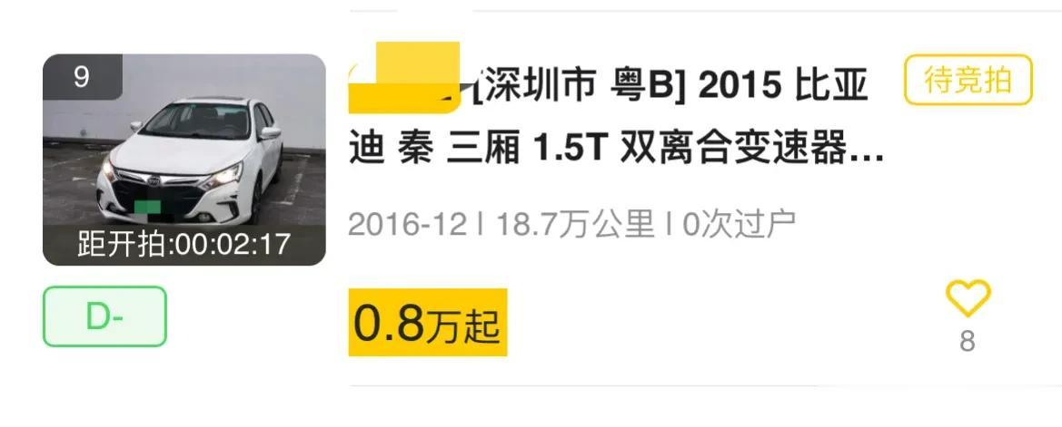 比亚迪混动什么时候能够在二手车市场占据话语权，才是真正的占领市场！
2016的比