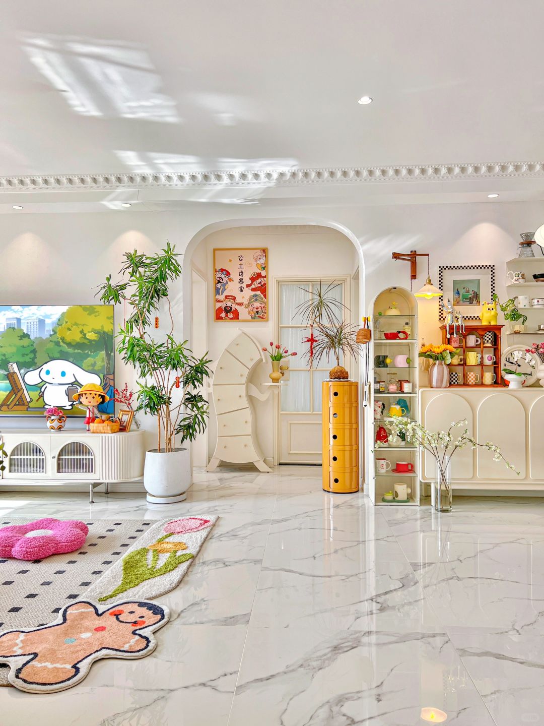 买不起大house🏠100平的童话小屋也不错嘛😌