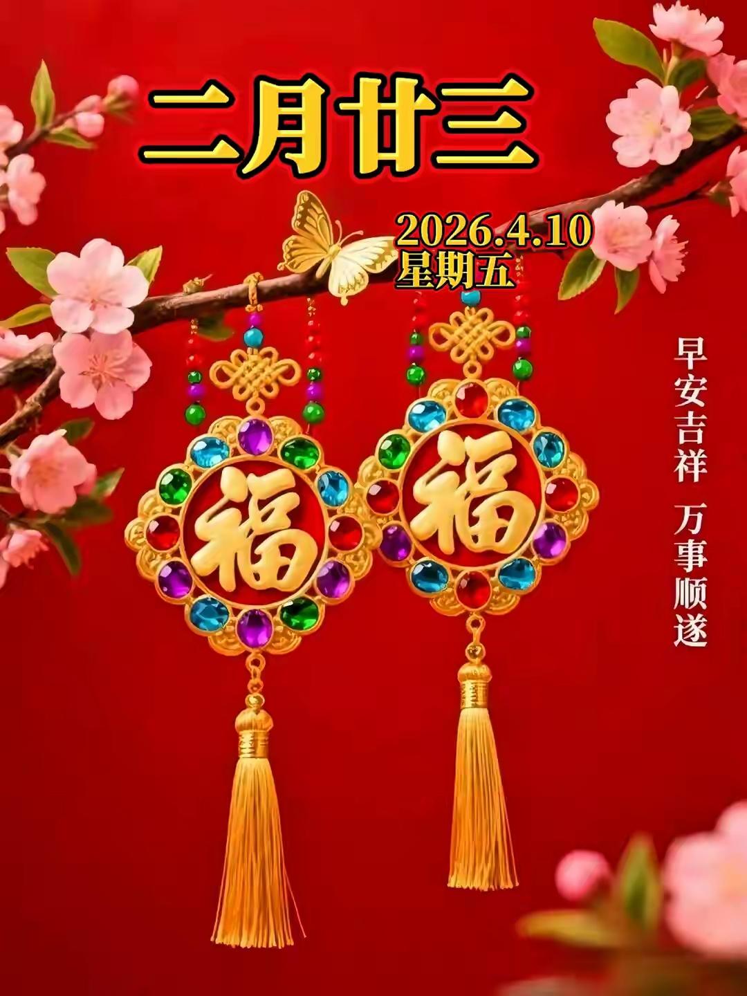 4月10日愿我们：彼此心情舒畅，幸福安康，诸事顺遂！🌹🍎😁♥️🌹