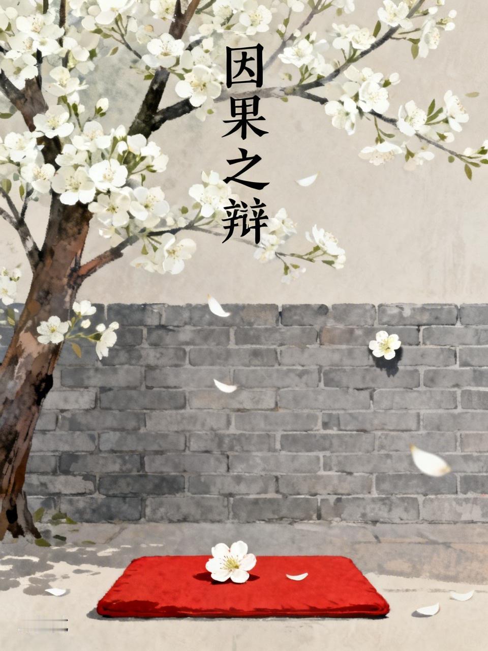 萧子良：你不信因果报应，那我来考考你。
范缜：请出题。

萧子良：如果真没有因果
