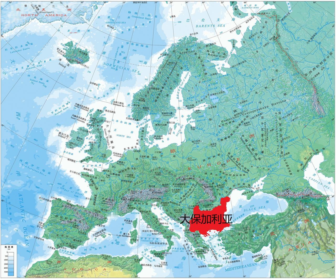 1878年保加利亚脱离奥斯曼帝国独立后，提出了恢复历史疆域的大保加利亚主张，包含