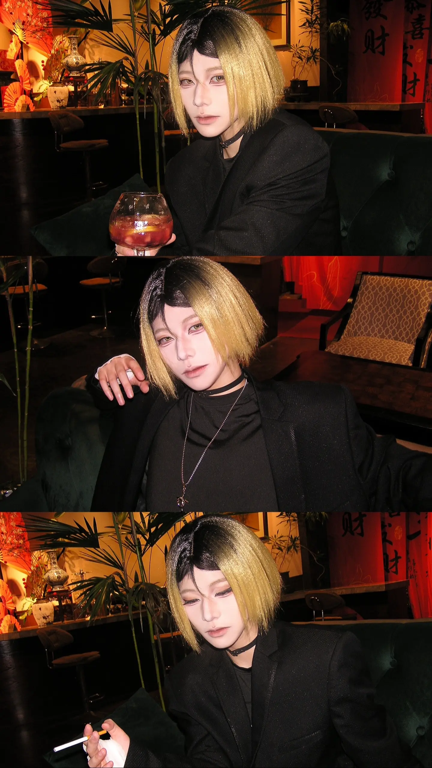 你手绣梅花报春的眉间。横屏