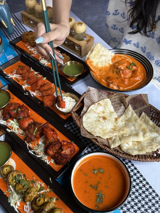 在太原！印度人的印度咖喱餐厅！玛莎拉好吃‼️
