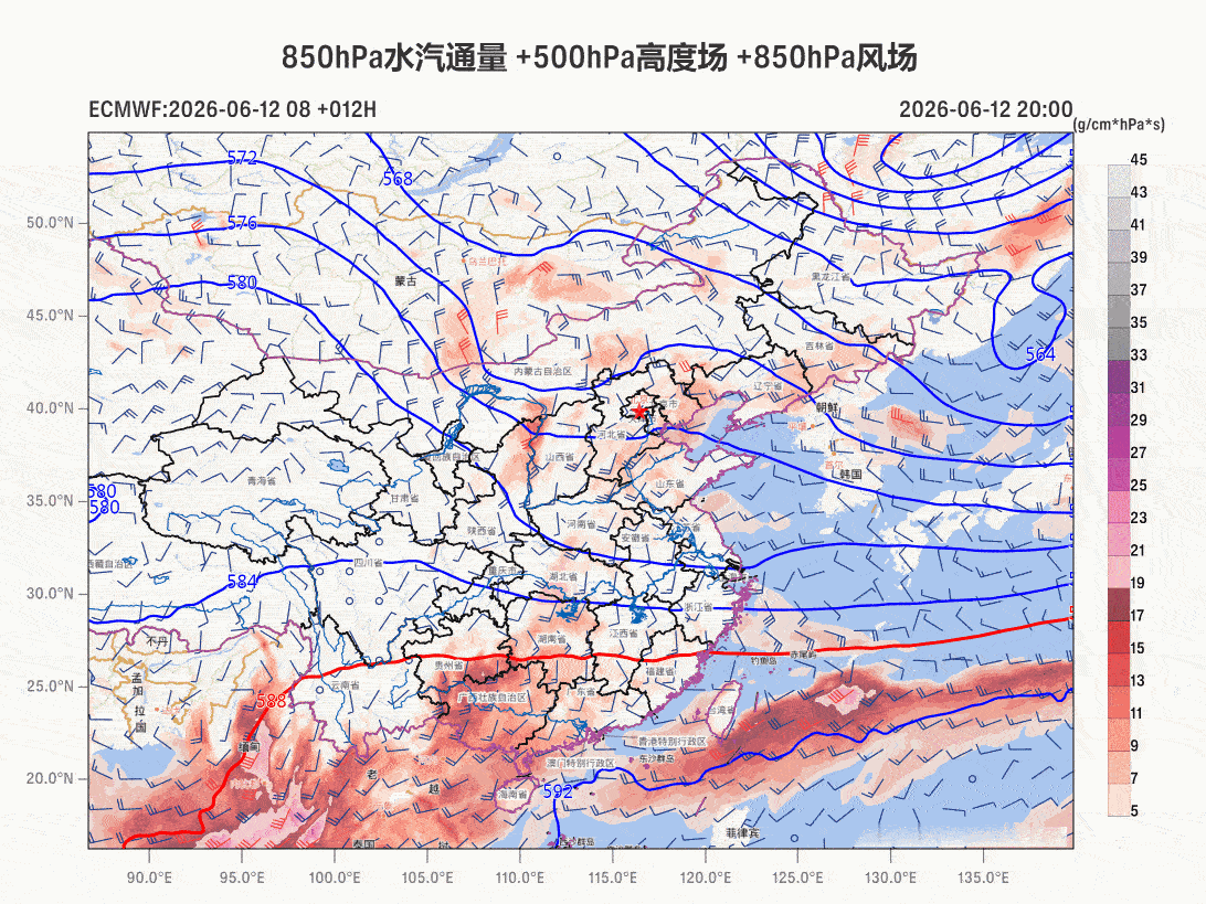 【强降雨】昨晚到今天，华北以及长江中下游降雨开始增多。安徽九华山出现暴雨，河北正