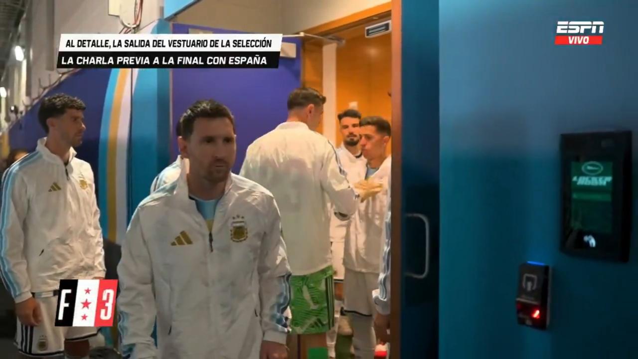 内情曝出，梅西“赛前动员”，为何连说6次“冷静”，都无济于事！内容由ESPN发布