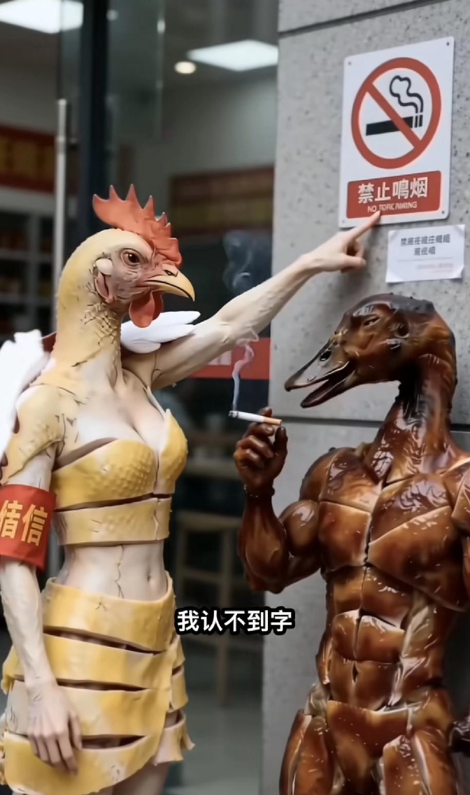 这抽烟的问题，就像那新生活运动一样，关键是要上面自己做好，别到时候上梁不正下梁歪