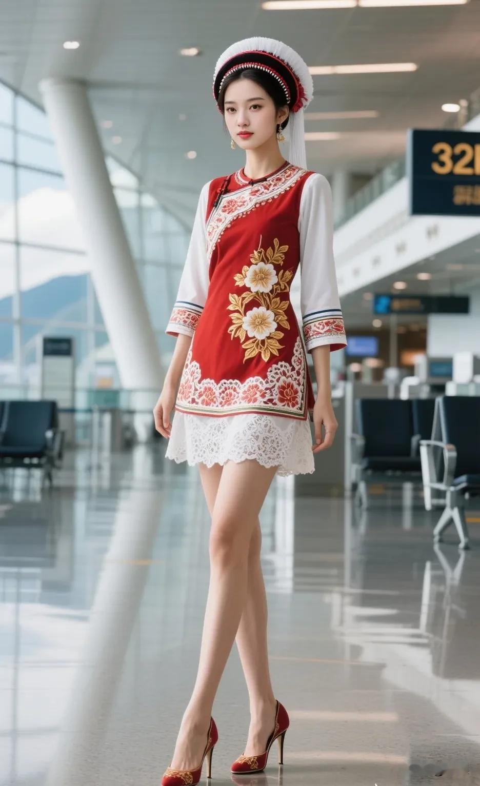 民族服装穿上就是好看！