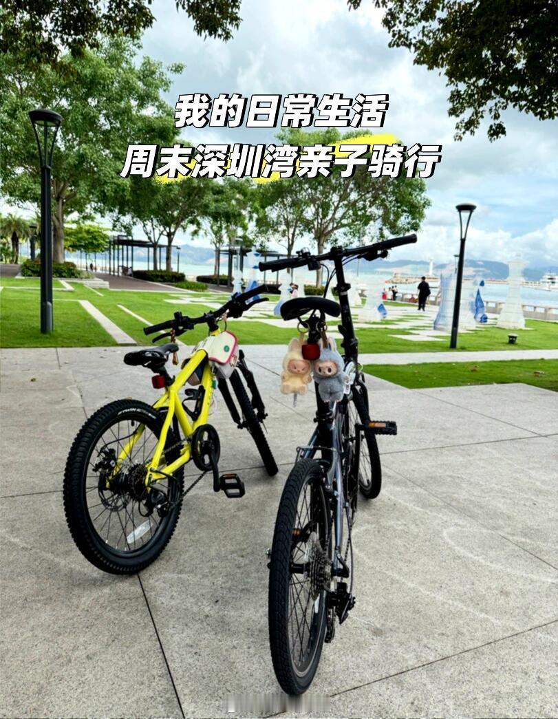 骑行、自行车🚴‍♀️ 再骑深圳湾亲子骑行路线 路线：深圳湾公园4号停车场 ➡️