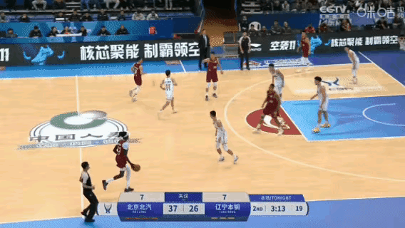 辽宁队的年轻球员真是绝了。                           