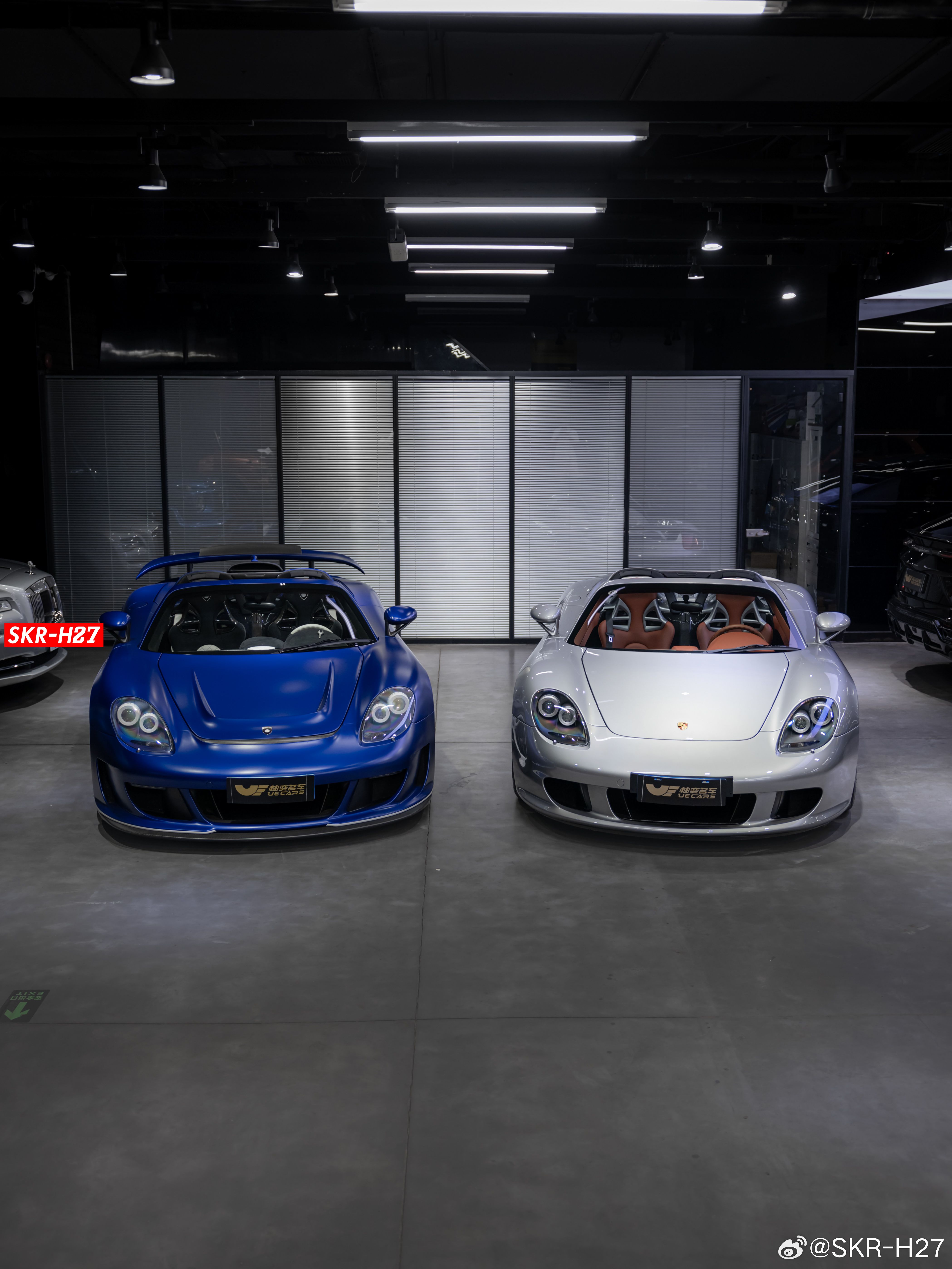 hao车摄[超话] CGT MGT同台[打call]Porsche Carrer